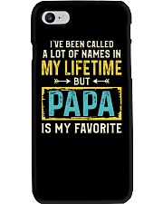 PAPA IS MY FAVORITE Phone Case thumbnail