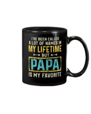 PAPA IS MY FAVORITE Mug thumbnail
