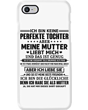 ICH BIN KEINE PERFEKTE TOCHTER Phone Case tile