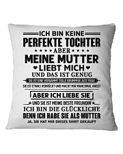 ICH BIN KEINE PERFEKTE TOCHTER Square Pillowcase tile