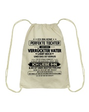 ICH BIN KEINE PERFEKTE TOCHTER Drawstring Bag tile