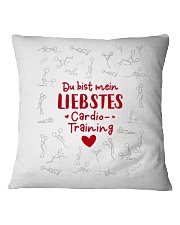 DU BIST MEIN LIEBSTES Square Pillowcase tile