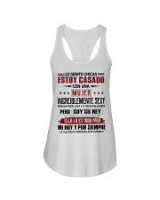 LO SIENTO CHICAS ESTOY CASADO Ladies Flowy Tank tile