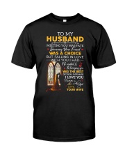 TO MY HUSBAND Classic T-Shirt tile