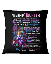 AN MEINE TOCHTER Square Pillowcase tile