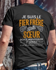 JE SUIS LE FIER FRERE Classic T-Shirt lifestyle-mens-crewneck-back-2