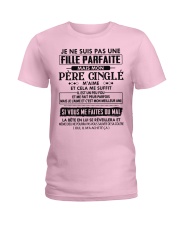 JE NE SUIS PAS UNE FILLE Ladies T-Shirt front