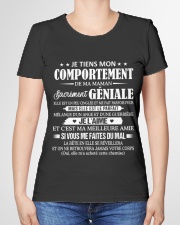 JE TIENS MON COMPORTEMENT Premium Fit Ladies Tee garment-premium-tshirt-ladies-front-01