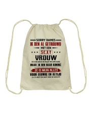 SORRY DAMES IK BEN AL GETROUWD Drawstring Bag tile