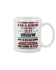 SORRY DAMES IK BEN AL GETROUWD Mug tile