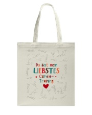 DU BIST MEIN LIEBSTES Tote Bag tile
