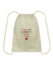 DU BIST MEIN LIEBSTES Drawstring Bag tile