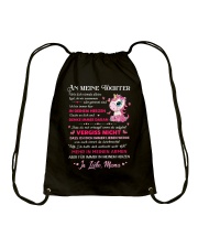 AN MEINE TOCHTER Drawstring Bag tile