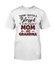 THANKS GRATEFUL BLESSED Classic T-Shirt front