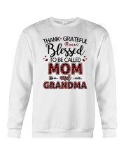 THANKS GRATEFUL BLESSED Crewneck Sweatshirt thumbnail