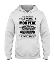 JE NE SUIS PAS UNE FILLE PARFAITE Hooded Sweatshirt tile