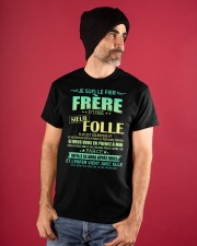 JE SUIS LE FIER FRERE Classic T-Shirt apparel-classic-tshirt-lifestyle-front-89