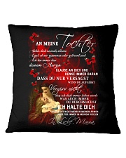 AN MEINE TOCHTER Square Pillowcase tile
