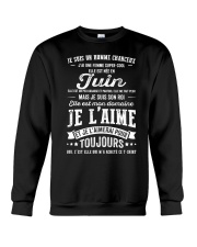 ELLE EST NEE EN JUIN Crewneck Sweatshirt thumbnail
