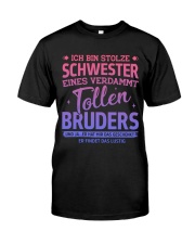 ICH BIN STOLZE SCHWESTER Classic T-Shirt tile