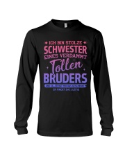 ICH BIN STOLZE SCHWESTER Long Sleeve Tee tile