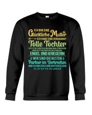 ICH BIN EINE GLUCKLICHE MUTTER Crewneck Sweatshirt tile