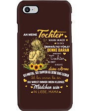 AN MEINE TOCHTER Phone Case tile