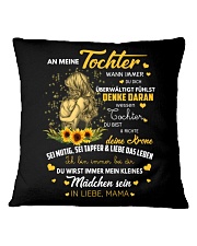 AN MEINE TOCHTER Square Pillowcase tile