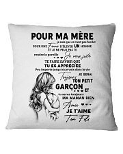 POUR MA MERE Square Pillowcase tile