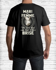 MARI ET FEMME Classic T-Shirt lifestyle-mens-crewneck-back-1