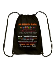 AN MEINEN PAPA Drawstring Bag tile
