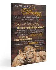 AN MEINE EHEMANN 20x30 Gallery Wrapped Canvas Prints front
