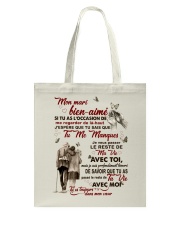MON MARI BIEN-AIME Tote Bag tile