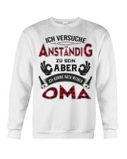 ICH VERSUCHE ANSTANDIG Crewneck Sweatshirt thumbnail