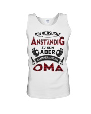 ICH VERSUCHE ANSTANDIG Unisex Tank thumbnail