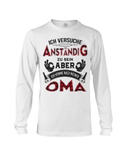 ICH VERSUCHE ANSTANDIG Long Sleeve Tee thumbnail