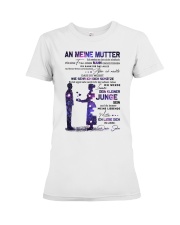 AN MEINE MUTTER Premium Fit Ladies Tee tile