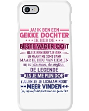 JA IK BEN EEN GEKKE DOCHTER Phone Case tile