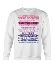JA IK BEN EEN GEKKE DOCHTER Crewneck Sweatshirt tile