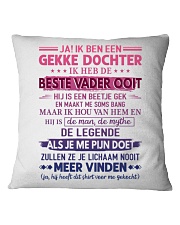 JA IK BEN EEN GEKKE DOCHTER Square Pillowcase tile