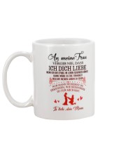 AN MEINE FRAU Mug back