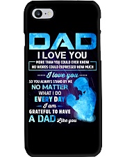 DAD I LOVE YOU Phone Case tile
