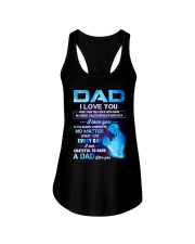 DAD I LOVE YOU Ladies Flowy Tank tile
