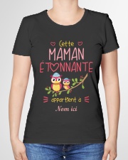 CETTE MAMAN ETONNANTE Premium Fit Ladies Tee garment-premium-tshirt-ladies-front-01
