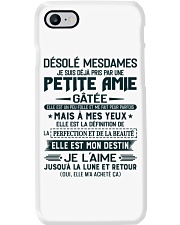 DESOLE MESDAMES JE SUIS DE JA PRIS PAR UNE Phone Case tile