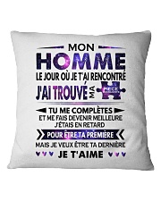 MON HOMME Square Pillowcase tile