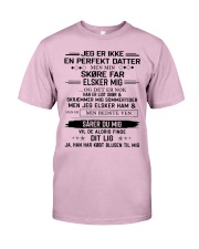 JEG ER IKKE EN PERFEKT DATTER Classic T-Shirt tile