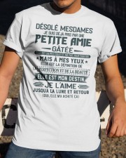 DESOLE MESDAMES JE SUIS DE JA PRIS PAR UNE Classic T-Shirt apparel-classic-tshirt-lifestyle-28