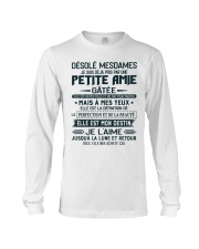 DESOLE MESDAMES JE SUIS DE JA PRIS PAR UNE Long Sleeve Tee tile