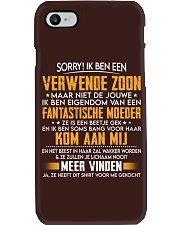 SORRY IK BEN EEN VERWENDE ZOON Phone Case tile
